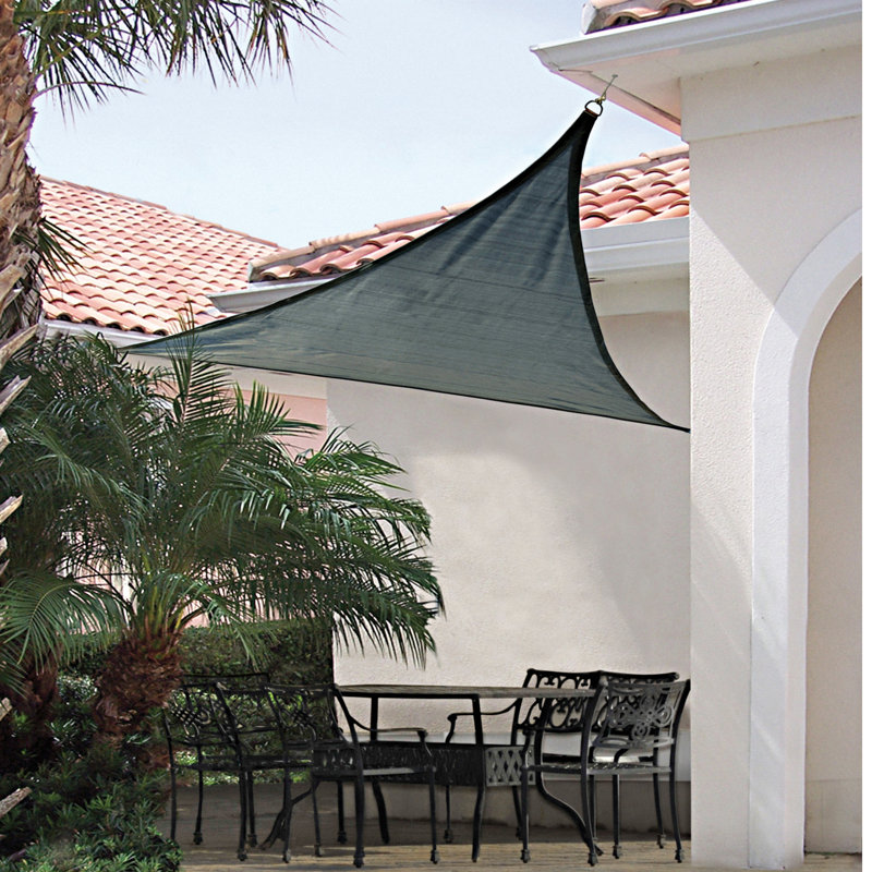 ShelterLogic 16' Triangle Shade Sail & Reviews Wayfair